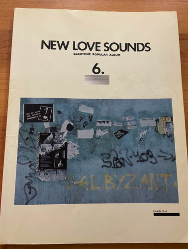 New Love Sounds Electone Popular Album 6 Grade 5-4